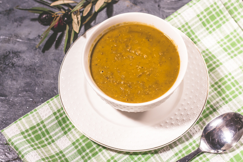 Moroccan lentil soup 